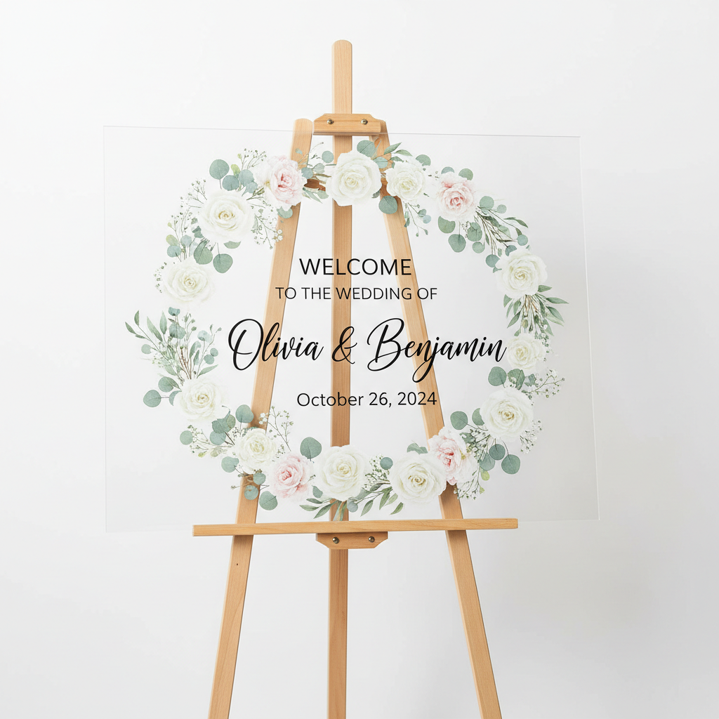 Acrylic Welcome Sign