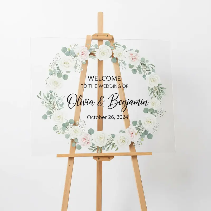 Acrylic Welcome Sign